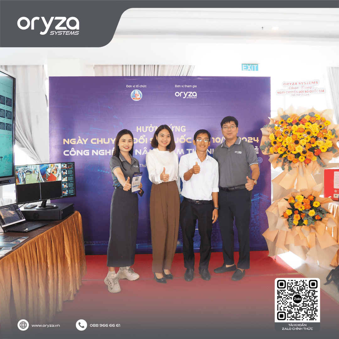 Oryza systems đồng hành sự kiện chuyển đổi số